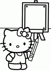 Hello Kitty disegna