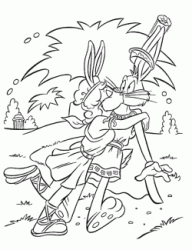 Coniglietta innamorata di Bugs Bunny