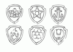 I simboli dei Paw Patrol