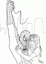 Spiderman salva Jane