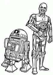 C-3PO e l'amico inseparabile C1-P8