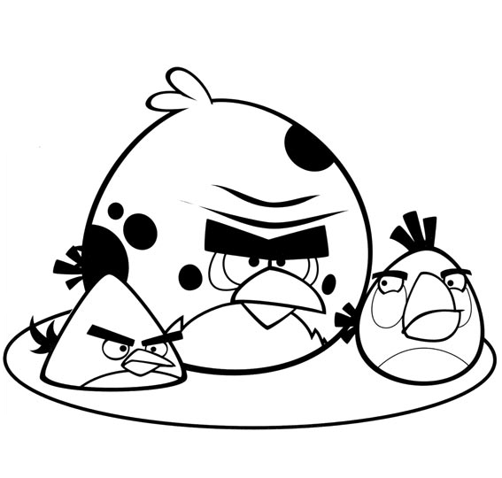 Angry Birds - Terence Matilda e Chuck arrabbiati