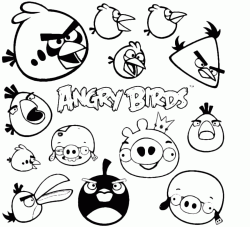Tutti gli Angry Birds con i Piggies